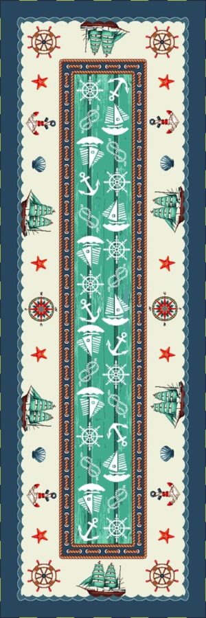 Colecția Sea - Față de masă - Jacquard Sea