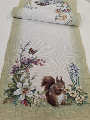 Feta de masa - basm Jacquard Forest