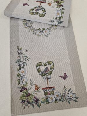 Inimă Jacquard - Traversă/Servete de masă