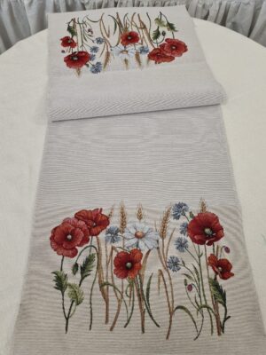Jacquard Spring Flowers - Traversă/Servete de masă