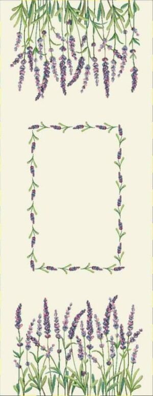 Lavanduli Jacquard - Traversă/Servete de masă