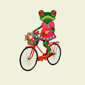 Pernă decorativă jacquard - Art 4 Frog