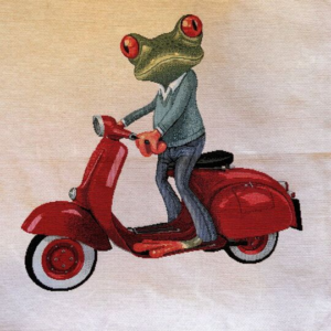 Pernă decorativă jacquard - Art 5 Frog