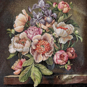 Pernă decorativă jacquard - Flowers Art 14