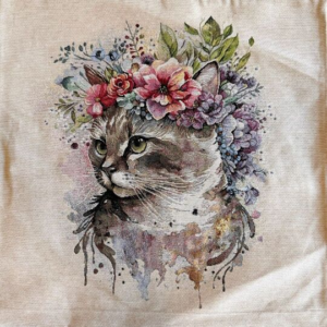 Pernă decorativă jacquard - Flowers Art 14