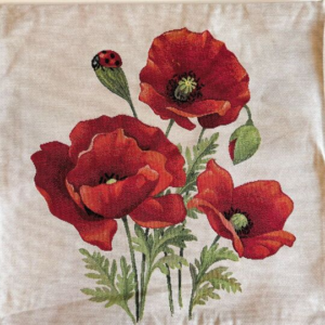 Pernă decorativă jacquard - Flowers Art 14