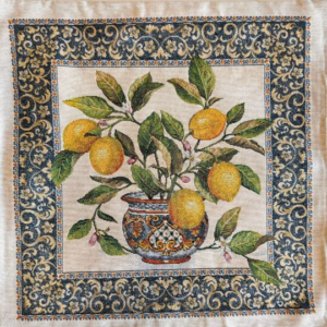 Pernă decorativă jacquard - Flowers Art 14
