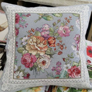Pernă decorativă jacquard - Flowers Art 14