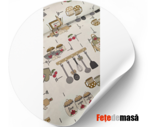 Față de masă cu strat hidrofob -385 - floarea-soarelui