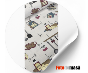 Față de masă cu strat hidrofob -385 - floarea-soarelui