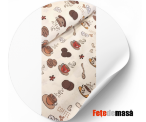 Față de masă cu strat hidrofob -385 - floarea-soarelui