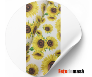 Față de masă cu strat hidrofob -385 - floarea-soarelui
